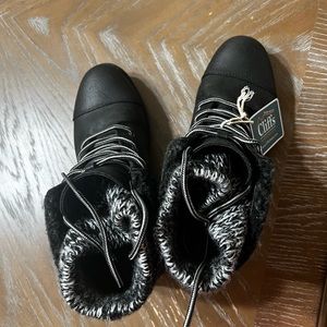 Cliffs wide 8 black boots